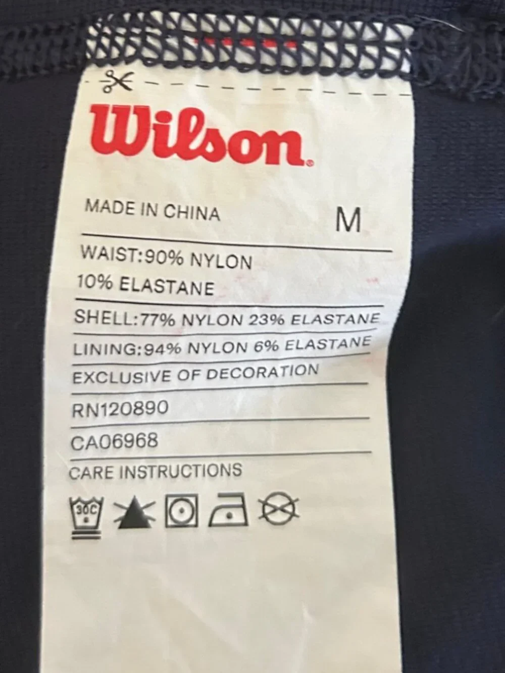 Wilson Women's Classic Navy Pleated Midtown Tennis Skirt Size M - Picture 11 of 11